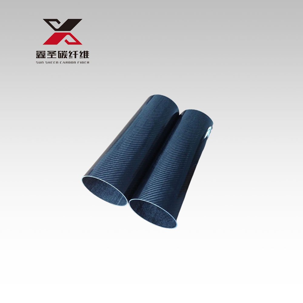 Oval carbon fiber tube