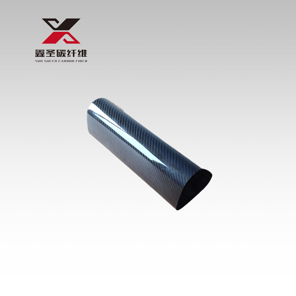 Triangular carbon fiber tube